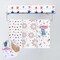 4th of July Hand Towels for Bathroom Decorations Set of 3 100% Cotton 13.7'' x 29.5''